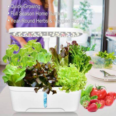 6-hole Full-spectrum Led Vegetable Growth Lighting Lamp for Soilless Cultivation of Household Plants, Intelligent Hydroponic Planter photo-4