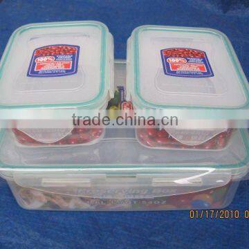 Microwave food storage container(3sets)