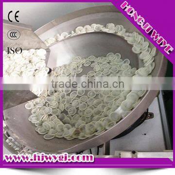 Hongji weiye natural latex condom OEM Sample processing