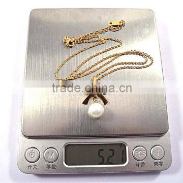 Wholesale Ballerina Necklace Latest Design Saudi Gold Jewelry Necklace photo-5