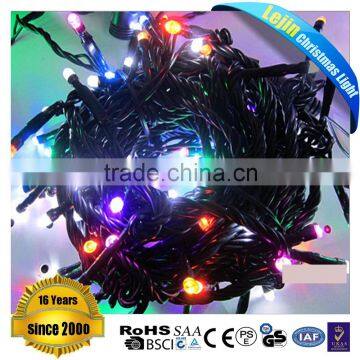 CE ROHS factory color changing outdoor led holiday string light