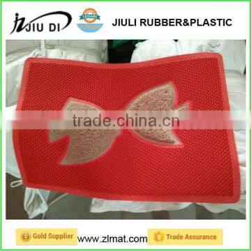 pvc coil floor mat plastic cushion mat