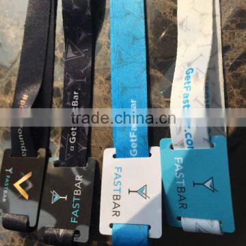MDW400 Eco-friendly Polyester Woven 125khz rfid Wristband