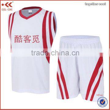 Top sublimated reversible basketball jersey