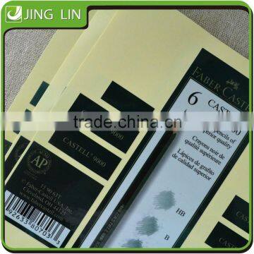 60g and 210g Stationery White /Black Stationery Self Adhesive Vinyl Sticker photo-3