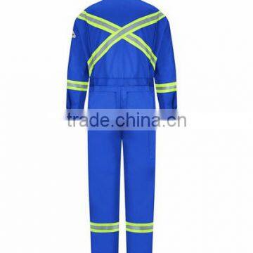 100% cotton fabric OEM hi-vis reflective workwear