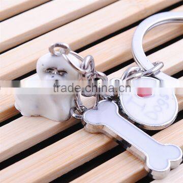 Factory Direct Pet Keychain High Quality Bichon Dog Keychain photo-3
