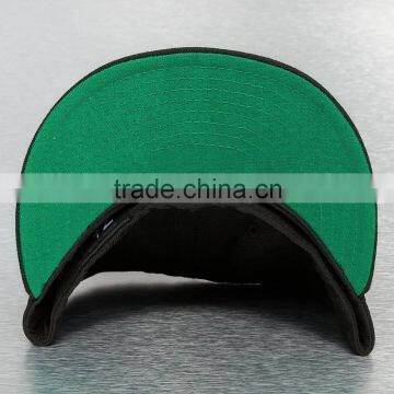 2015 New Fashion Custom Design 6 Panels Plain Blank Snapback Hats photo-4