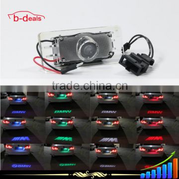 3D Shadow Light car license ghost shadow projector logo laser fog light for BMW