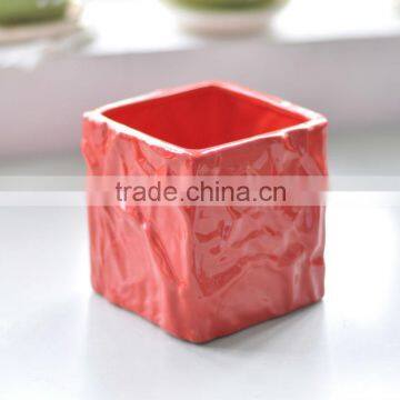 hot sell ceramic flower pot planter,cheap ceramic flower pots,cheap porcelain flower pots