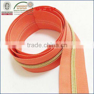 Long chain polyester zipper roll nylon zipper wholesale cheap