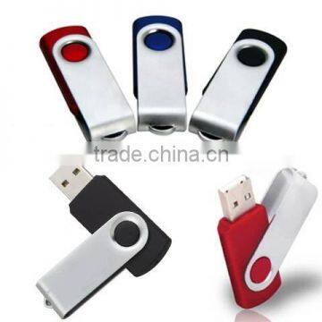 hot sale usb with lowest price plastic usb flash drive swivel memory disk