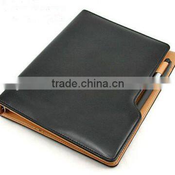 promotional customized business notebook with matched pen