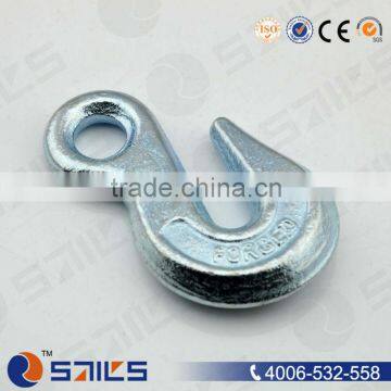 marine hardware alloy steel drop forged g80 lifting eye grab hook