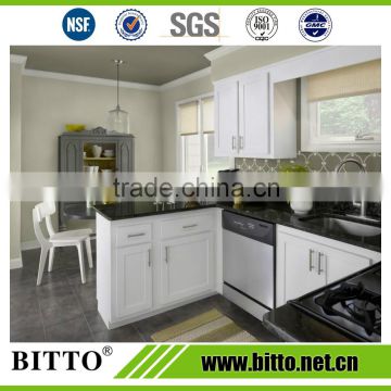 High quality black fire-proof polyester solid surface countertop