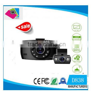 car dvr 8/16/32GB HD 1080P Car Camera Dash Cam Vehicle DVR 2.7" LCD Night Vision G-sensor D838