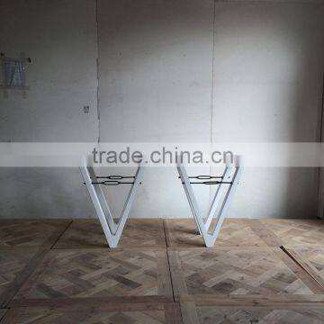 French Industrial metal Furniture console table