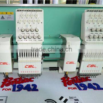 15 head flat & chenille embroidery machine