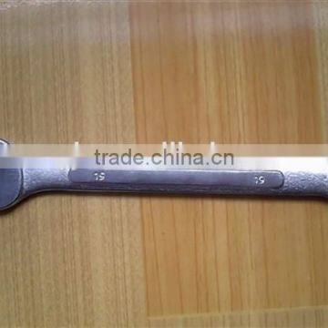 10mm mirror polished combination spanner with Carbon steel