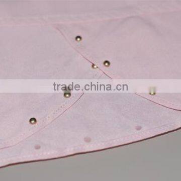 New Style Iron Beads Pink Ladies Georgette Tops Latest Chiffon Tops Quality Choice