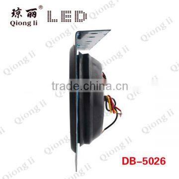 Universal Semi Trailer Red Amber Clear Color Round Led Combined Tail Light