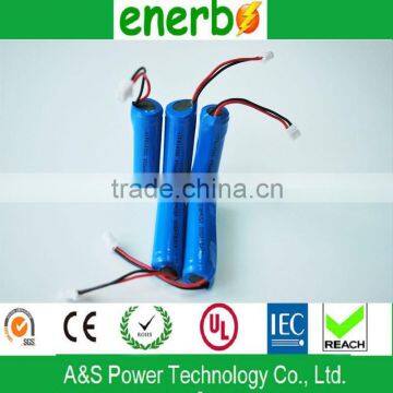 Super quality electronic toy battery 14500 LiFePO4 battery 3.2v 450mAh with high efficiency