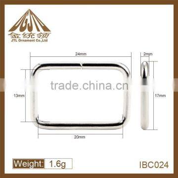 Fashion Mini Iron Square Keychain Ring