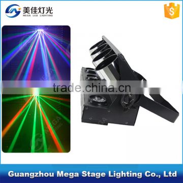 China dj equipment 4x10w 4in1 white rainbow effect theater stage light