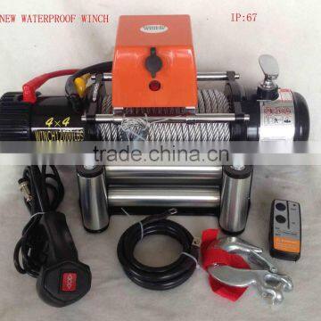 12000lbs WATERPROOF electric winch / electric car winch / warn winch