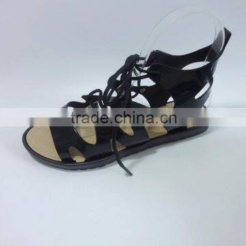 2016 New Design PVC PCU Airblowing Lady and Child Trendy Sandals photo-3