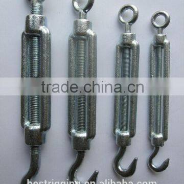 European Type Turnbuckle,ZP Carbon Steel Drop Forged Galvanized US Type Heavy Duty Wire Rope Turnbuckle photo-3