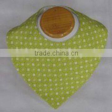 100% Cotton Trendy Printing Designs Baby Bibs