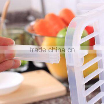 PP 25*19.8*8.5 Kitchen Utensil Plastic Dish Rack photo-4