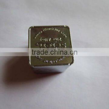 square metal paper weight