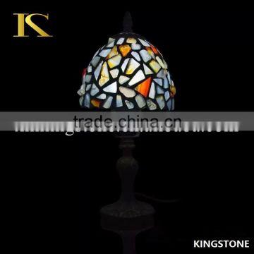 Factory direct sales hotel lamps with backlit gemstone agate decoration