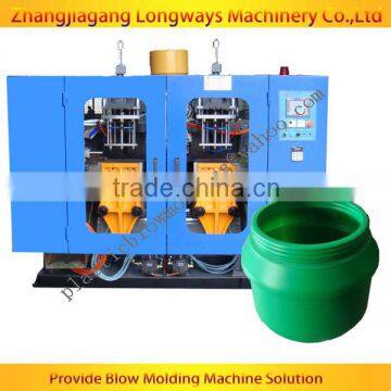 Plastic jar extrusion blow molding machine