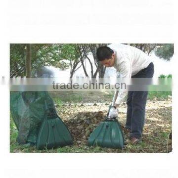 Adjustable Plastic Leaf Rake/claw(green) photo-2