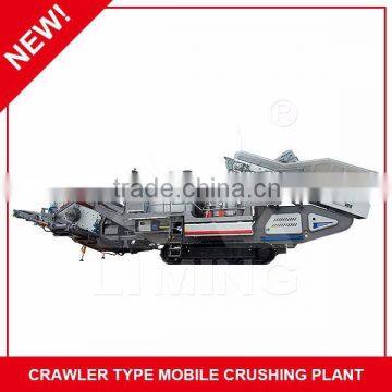 Crawler type mobile crushers, mobile crushing plant in russia