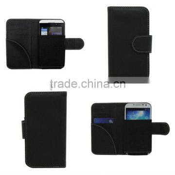 4.0 book style wallet universal cell phone case