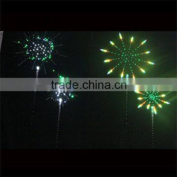 Fiber optic smart led firework lights LED shooting star , LED thunder , LED twinkle