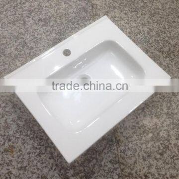 High Quality Ceramic Thin Edge Cabinet Basin/bathroom Sink (BSJ-F460-60)