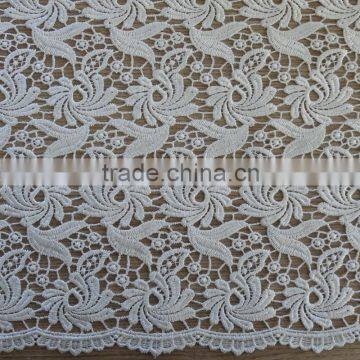 Newest !! Popular african dry chemical lace fabric