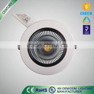 Free samle CE IP20 25W metal round new led down light