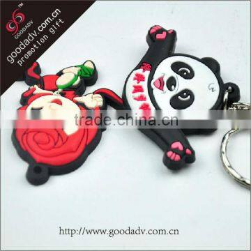 Newest Creative Eco-friendly Soft Pvc Mobile Keychains photo-3