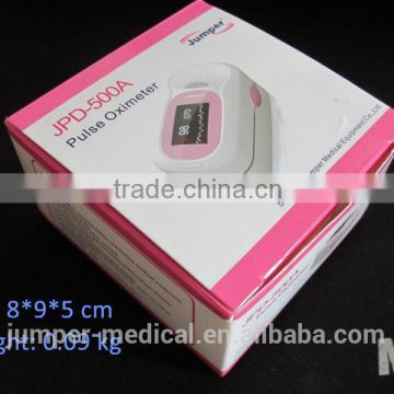 Various color can be selected Jumper fingertip 500A pulse oximeter