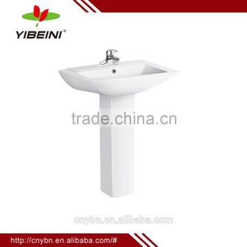 Sanitary ware bathroom design Ceramic Pedestal Basin