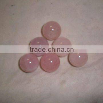 Natural gemstone crystal rose quartz ball 60mm jewelry