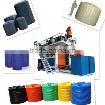 2000Liters plastic water tank making machine // blow molding machine