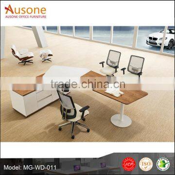 Big Sale Luxurious Design Wood Veneer Desk photo-1