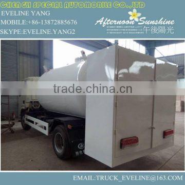 5500L LPG TRUCK WITH DISPENSER /LPG GAS TANKER TRUCK